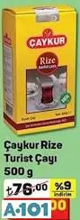 ÇAYKUR RİZE TURİST ÇAYI SİYAH ÇAY 500G
